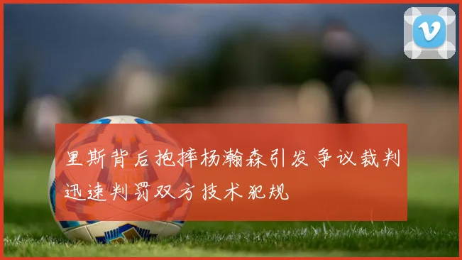 里斯背后抱摔杨瀚森引发争议裁判迅速判罚双方技术犯规